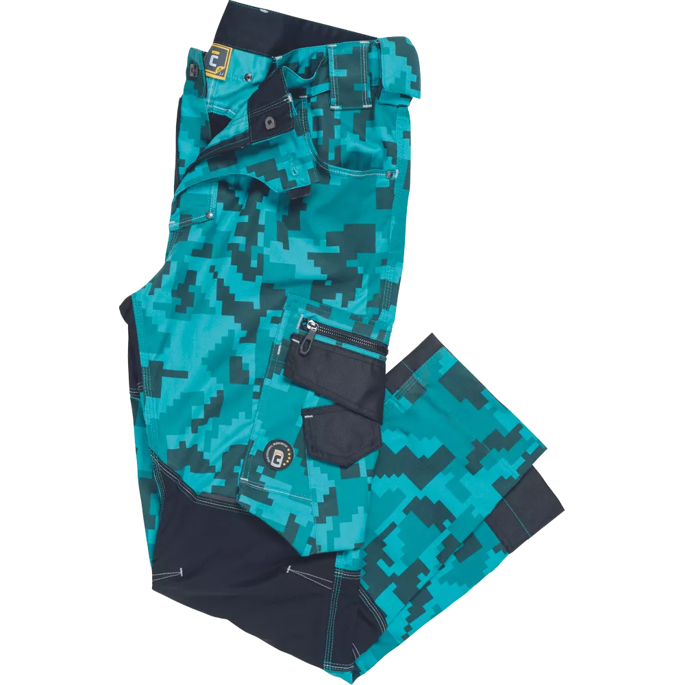 Брюки Neurum CAMOUFLAGE - бирюзовые Брюки Neurum CAMOUFLAGE - бирюзовые