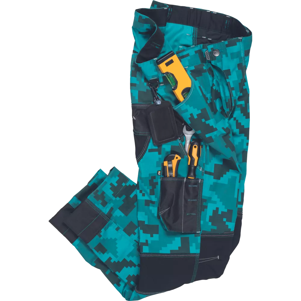 Брюки Neurum CAMOUFLAGE - бирюзовые Брюки Neurum CAMOUFLAGE - бирюзовые