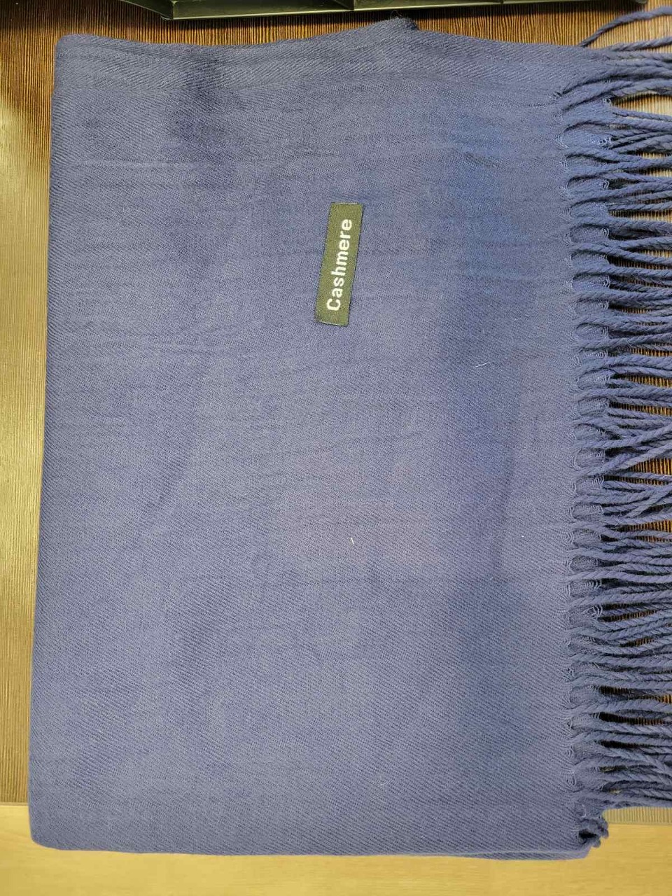 Шарф Cashmere синий