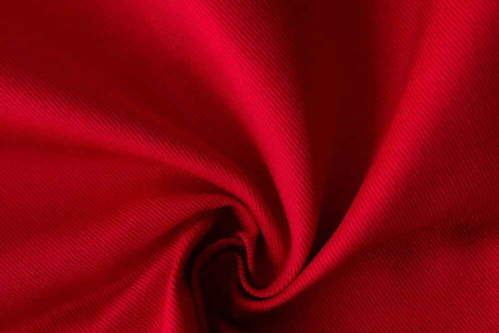 BUILDER-240 100% cotton, 240gsm, twill 3/1, 150cm, Red #6