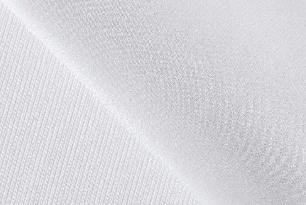 PIXIE-155 92% polyester, 8% spandex 155GSM White #0 PIXIE-155 92% polyester, 8% spandex 155GSM White #0