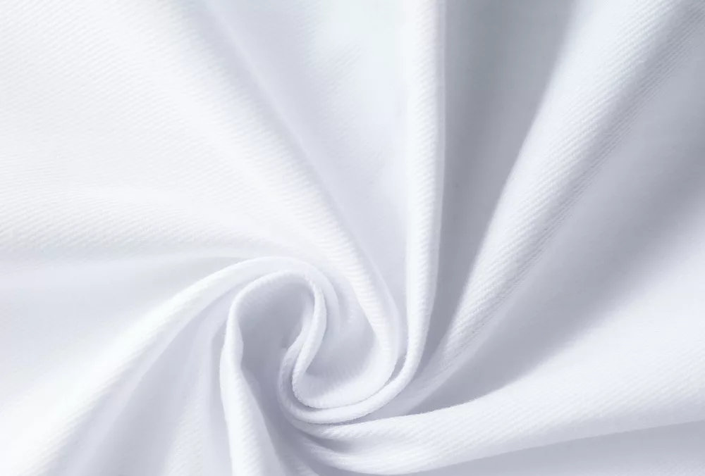 UNITEC-240, 65% polyester, 35% cotton, twill 2/1, 240 gsm, width 150cm, Optical White #01