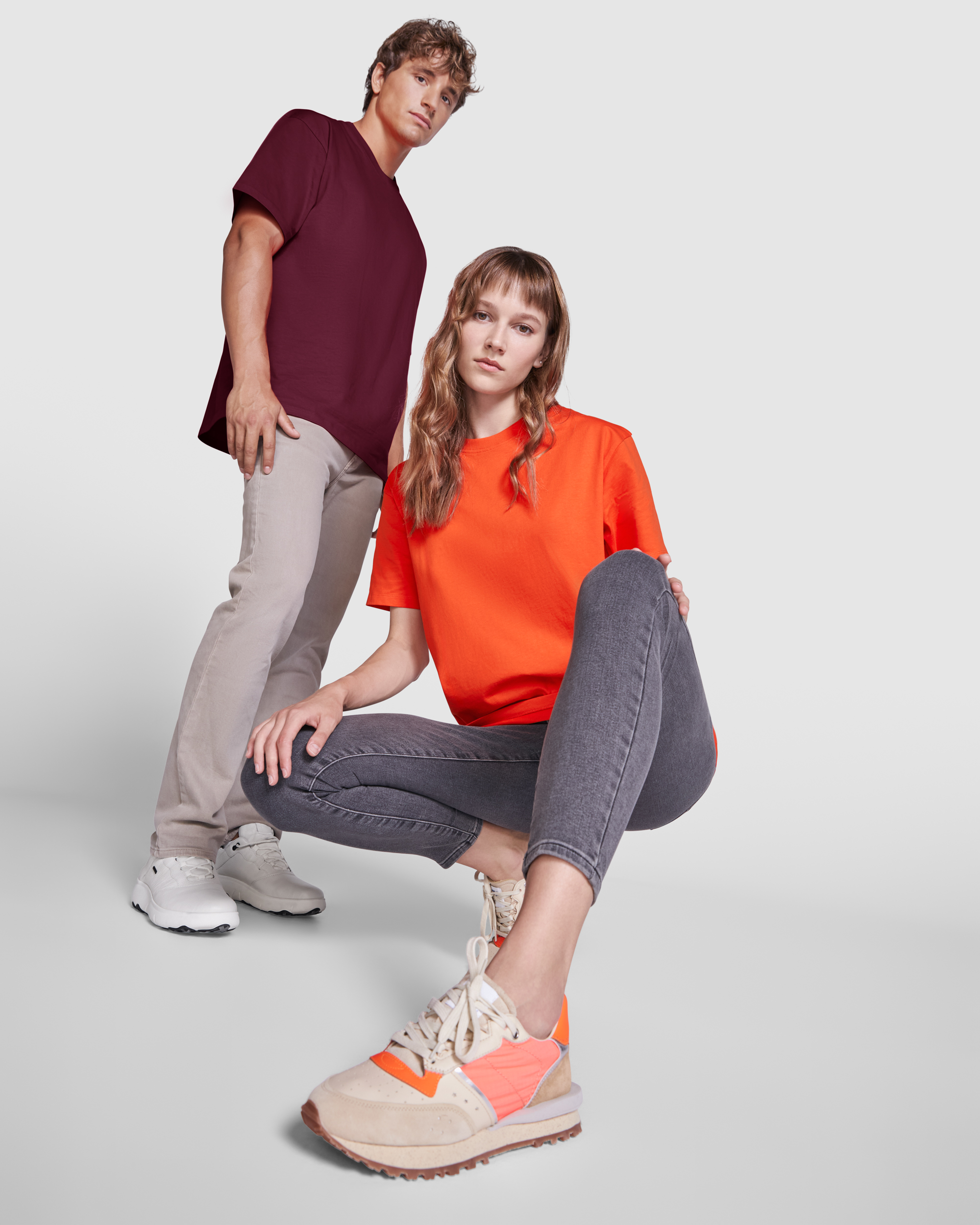 Футболка BULL - оранжевый