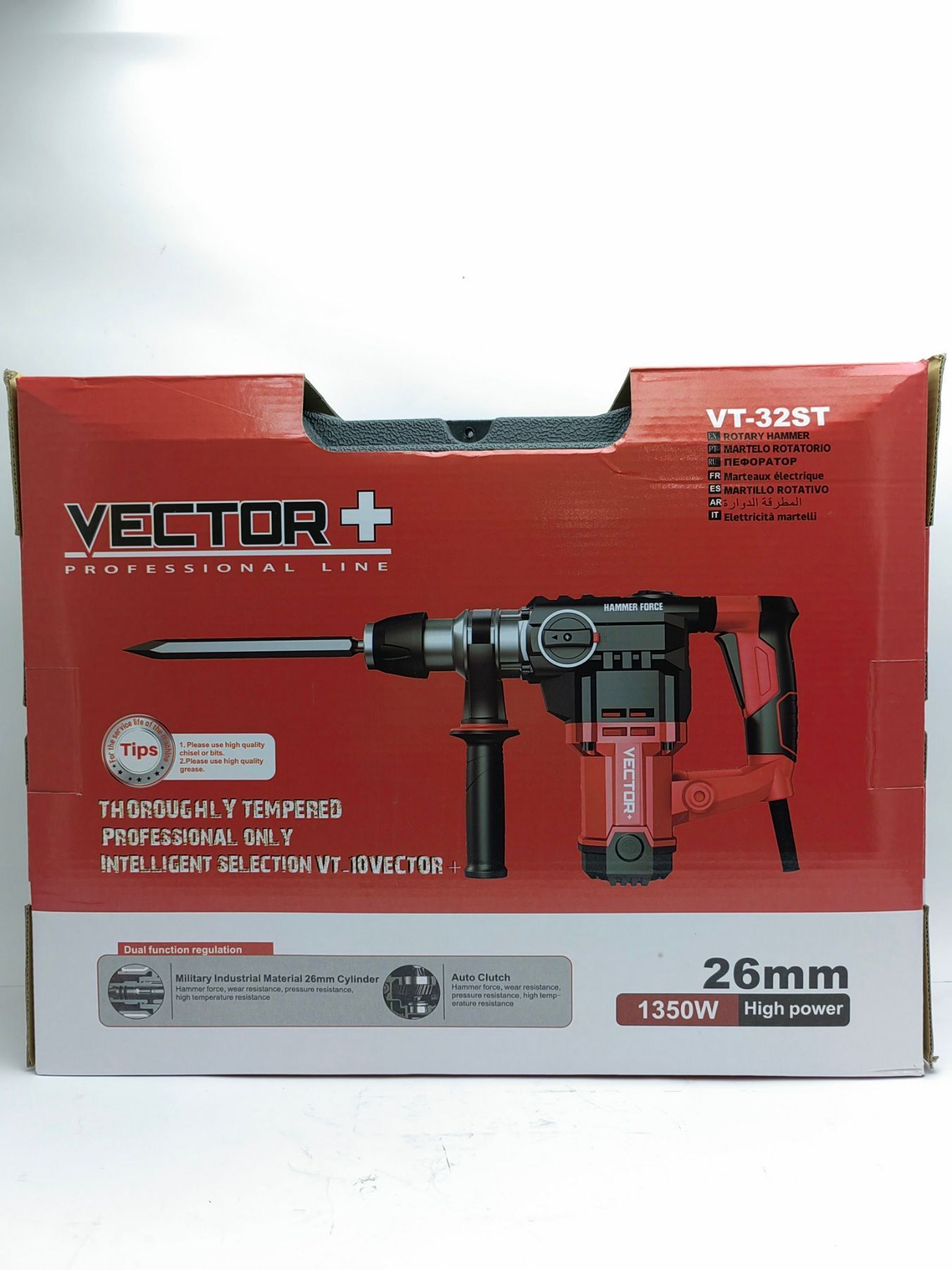 Перфоратор VECTOR+ 1350 Вт Перфоратор VECTOR+ 1350 Вт
