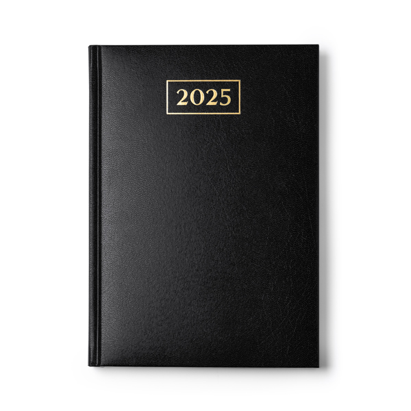Ежедневник датированный 2025 SELKIS - Черный