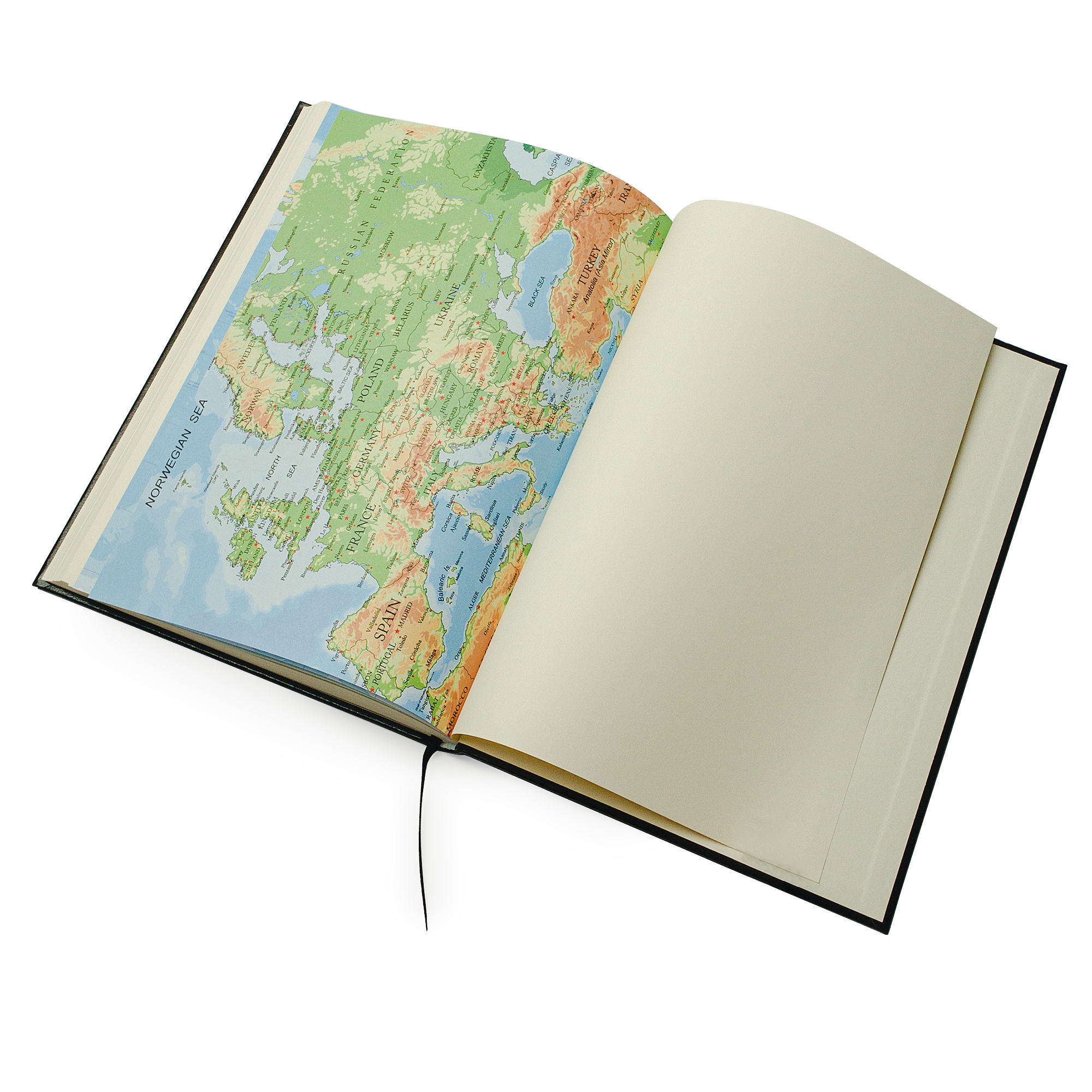 Ежедневник с мягкой обложкой 2026 SELKIS - темно-синий