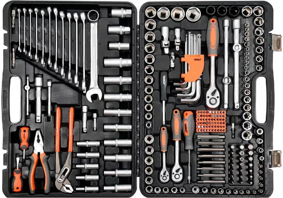 Набор ключей 1/2",3/8",1/4" (225 шт.)