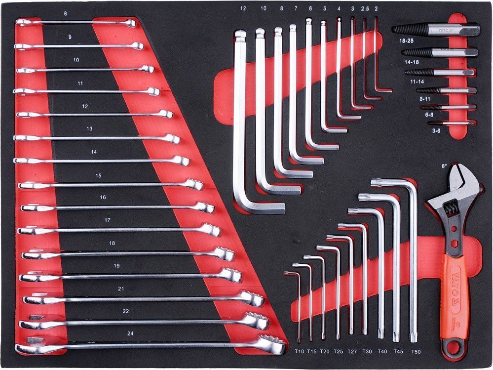 Ящик с инструментом Yato 211 ед.