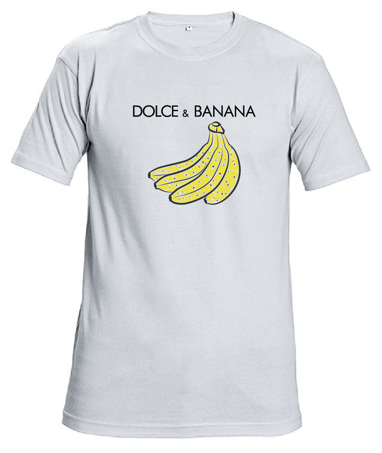 Футболка с принтом (Dolce Banana) - Белая (White)