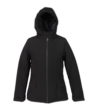Женская cофтшеловая куртка NORVEGIA - Черная