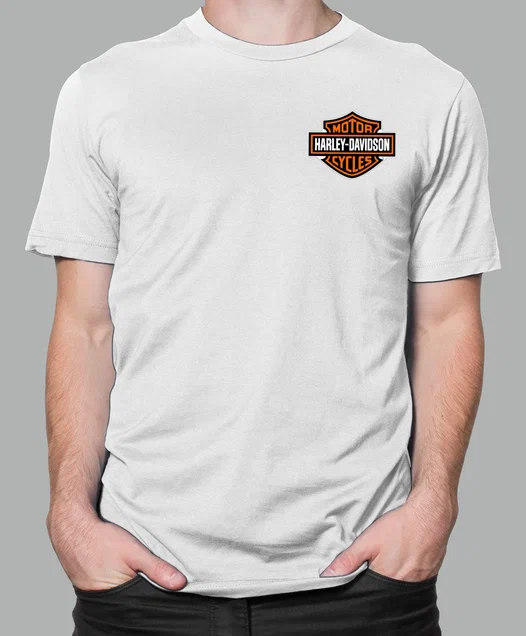 Футболка с Принтом "HARLEY" (WHITE)
