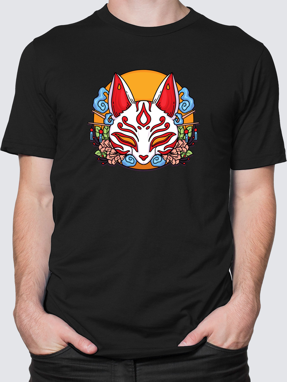 Футболка с Принтом "FOXY" (black)