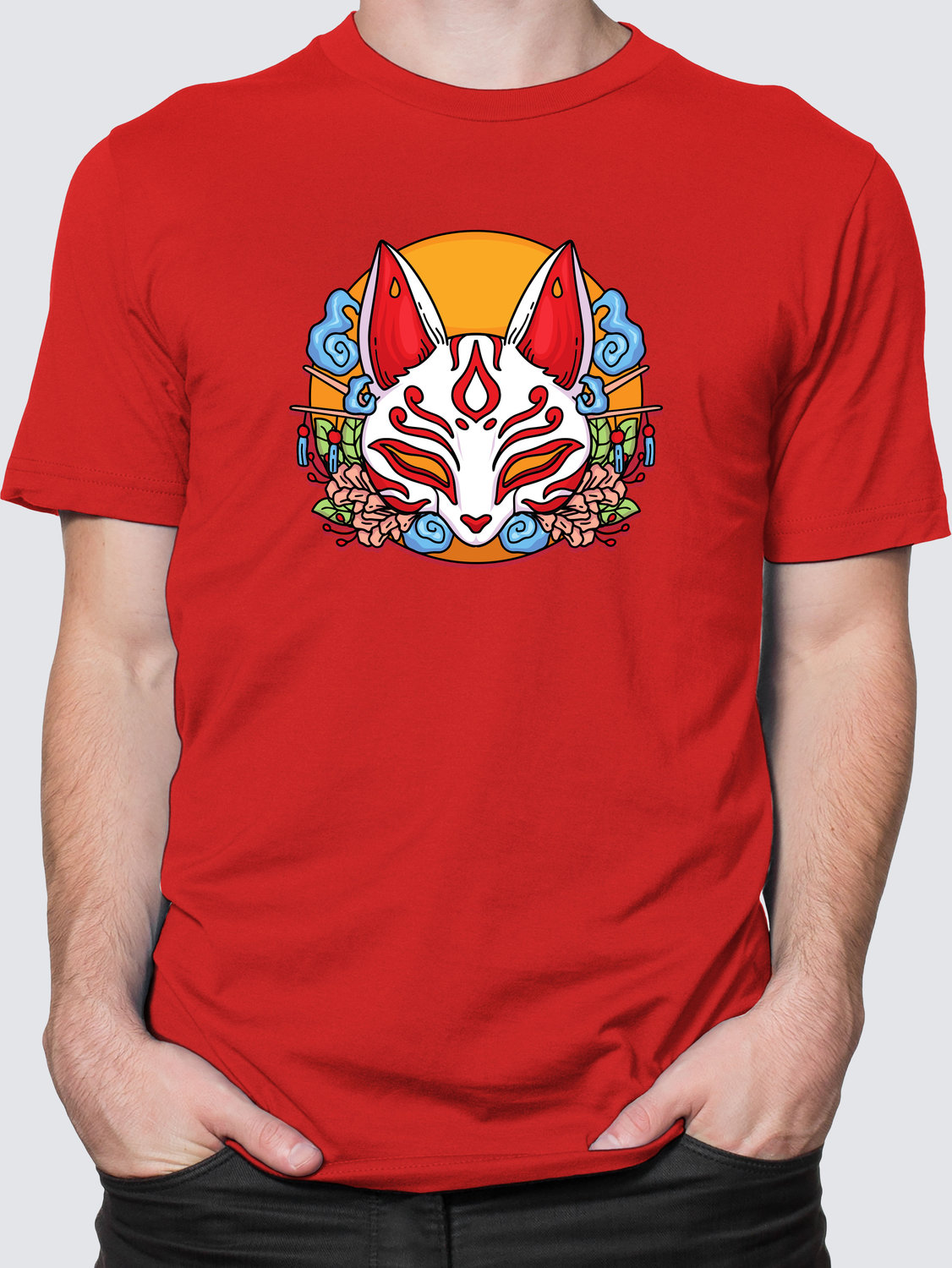 Футболка с Принтом "FOXY" (Red)