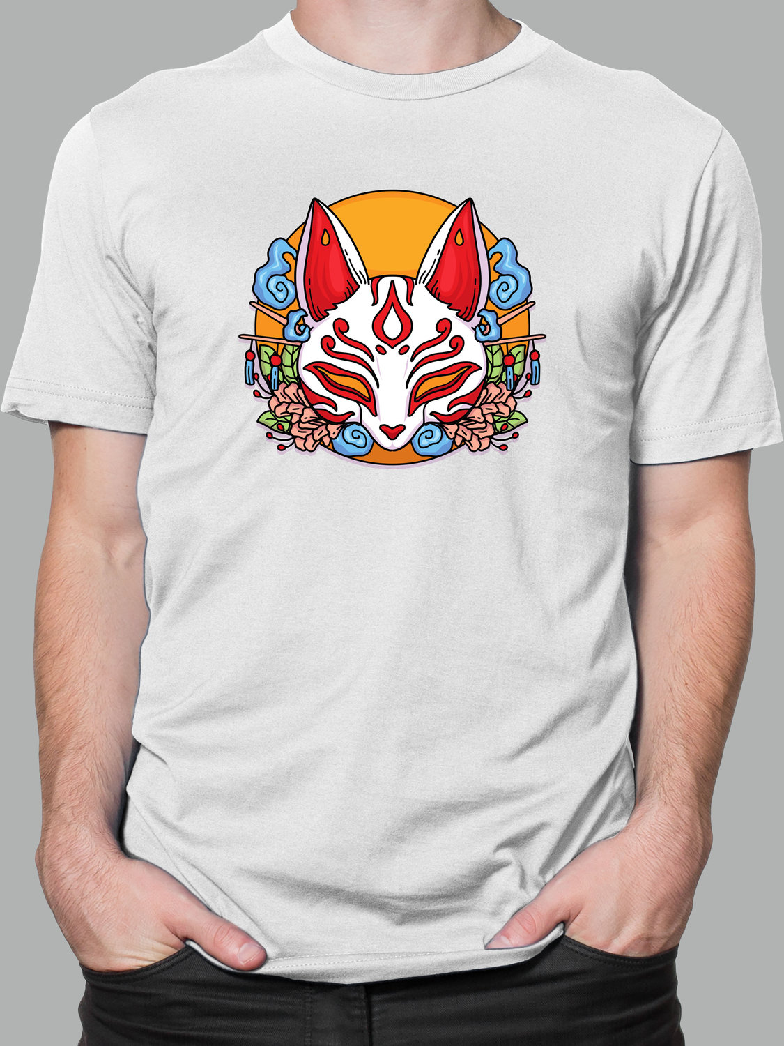 Футболка с Принтом "FOXY" (white)