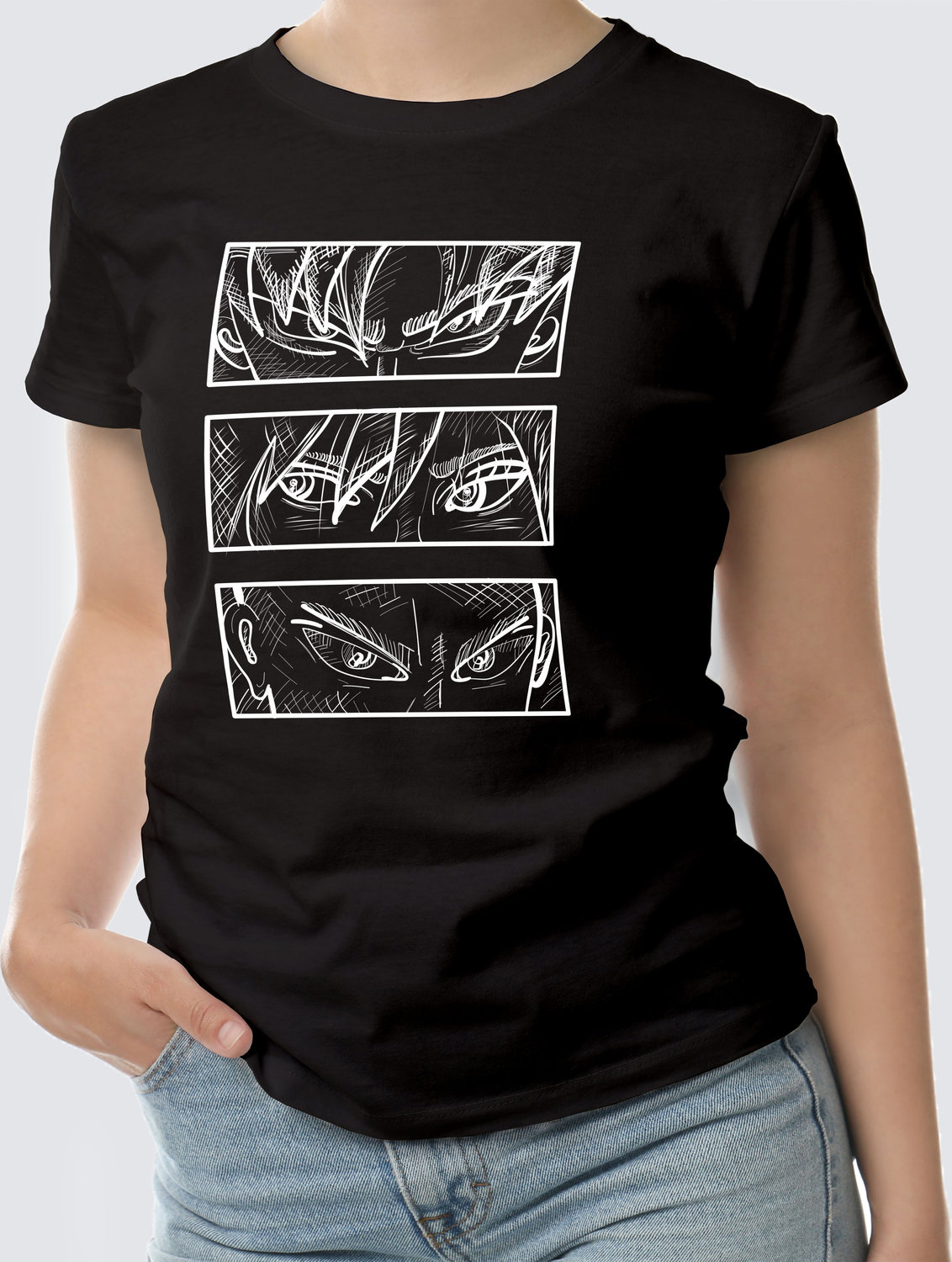 Футболка с Принтом "ONE PUNCH MAN" (BLACK)