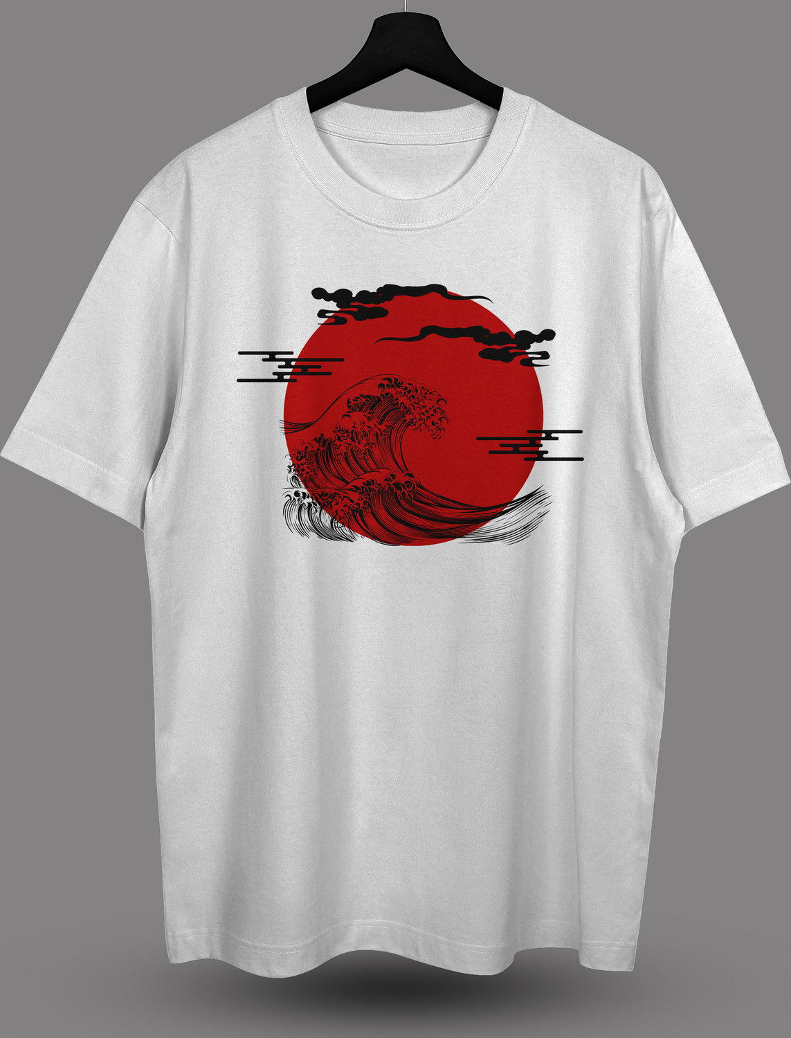 Футболка с принтом sun red