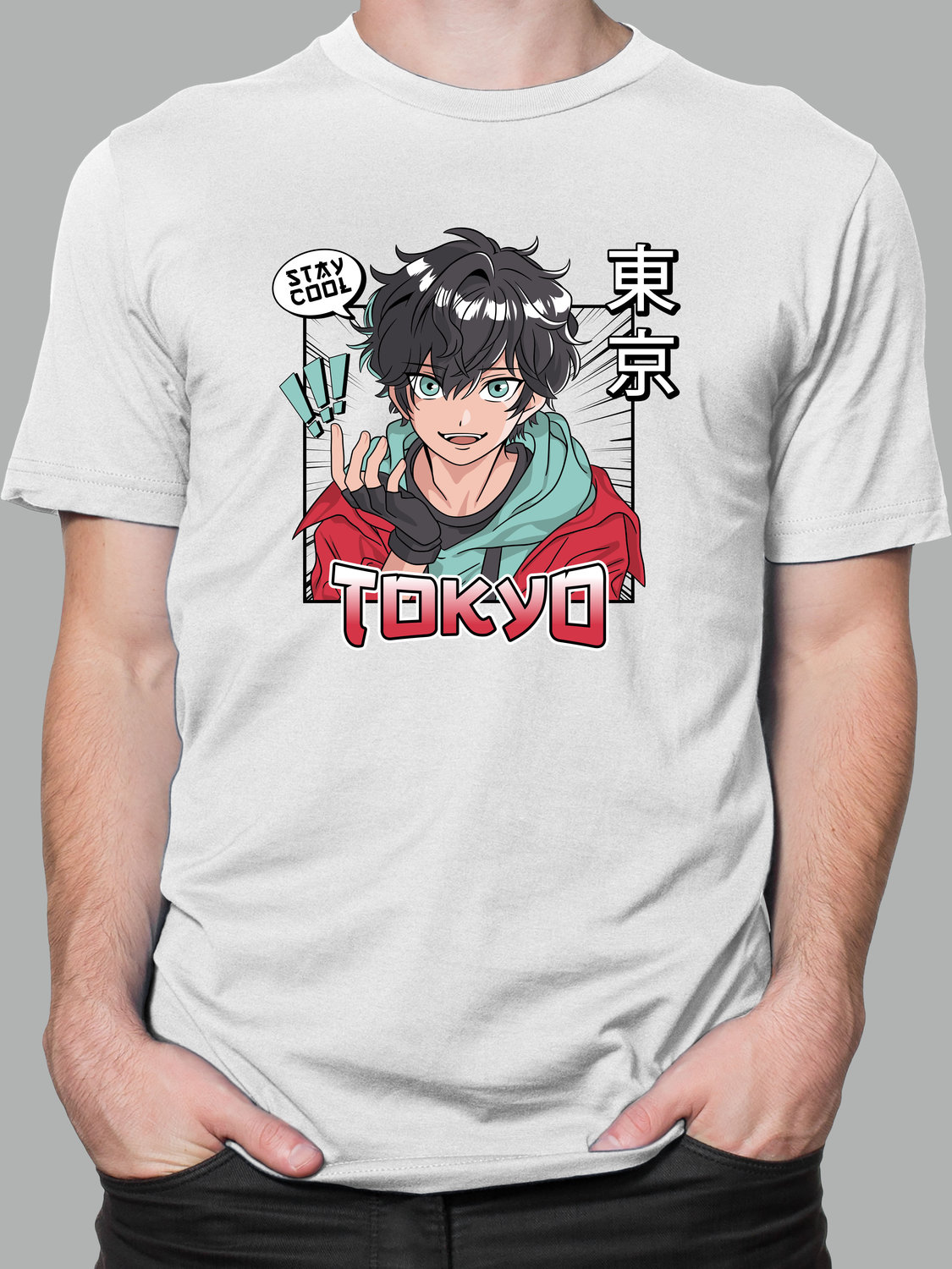 Футболка с Принтом "TOKYO" (white)