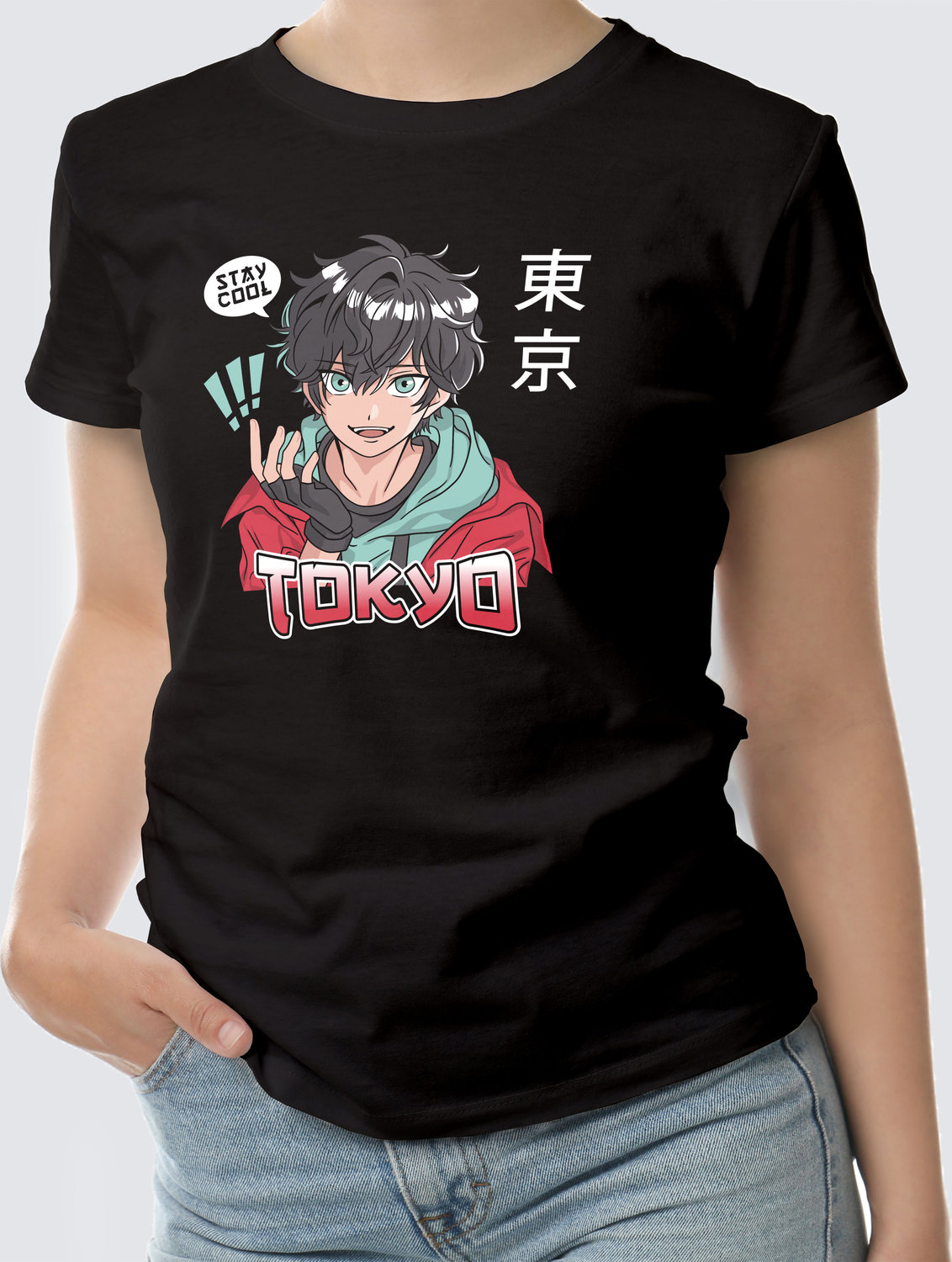 Футболка с Принтом "TOKYO" (black)
