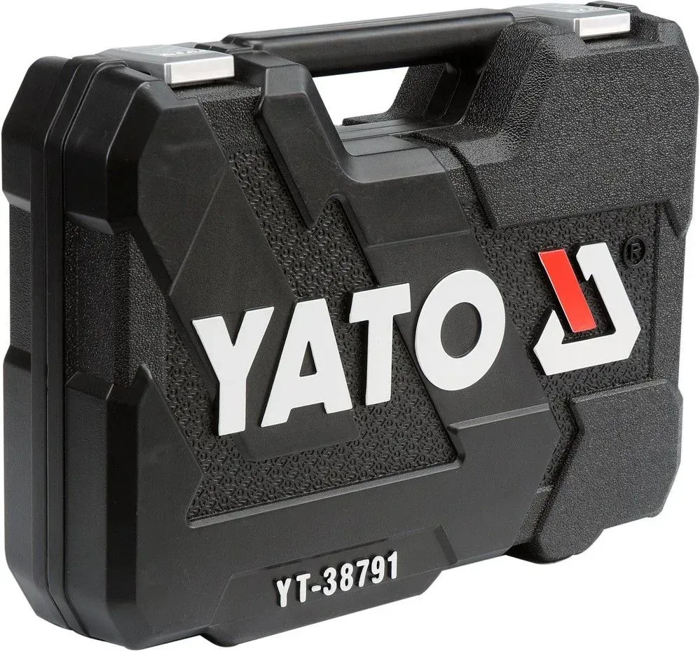 Набор головок с трещоткой Yato 1/4" и 1/2" 108 шт Набор головок с трещоткой Yato 1/4" и 1/2" 108 шт