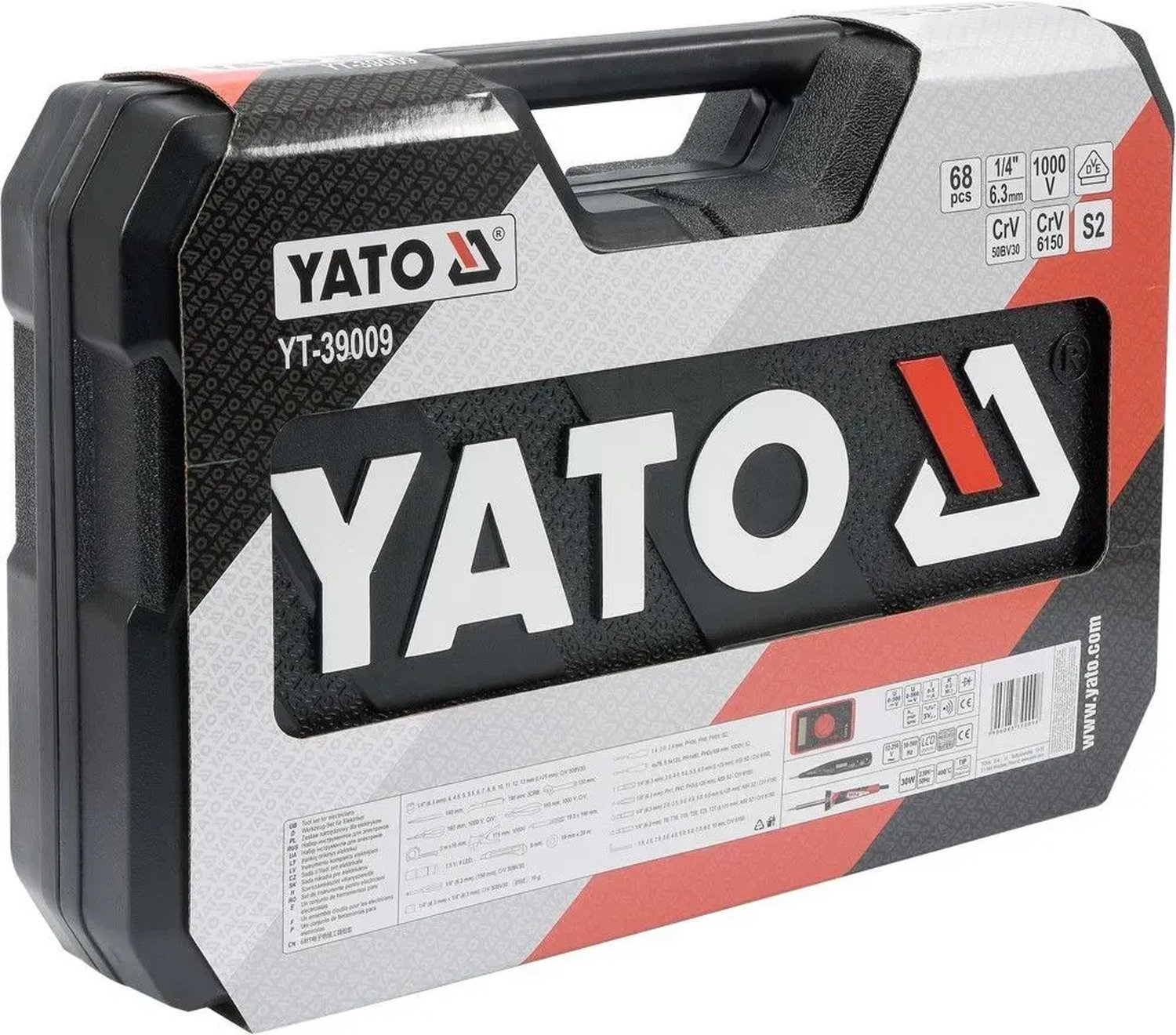 Набор инструментов для электриков Yato (68 шт)