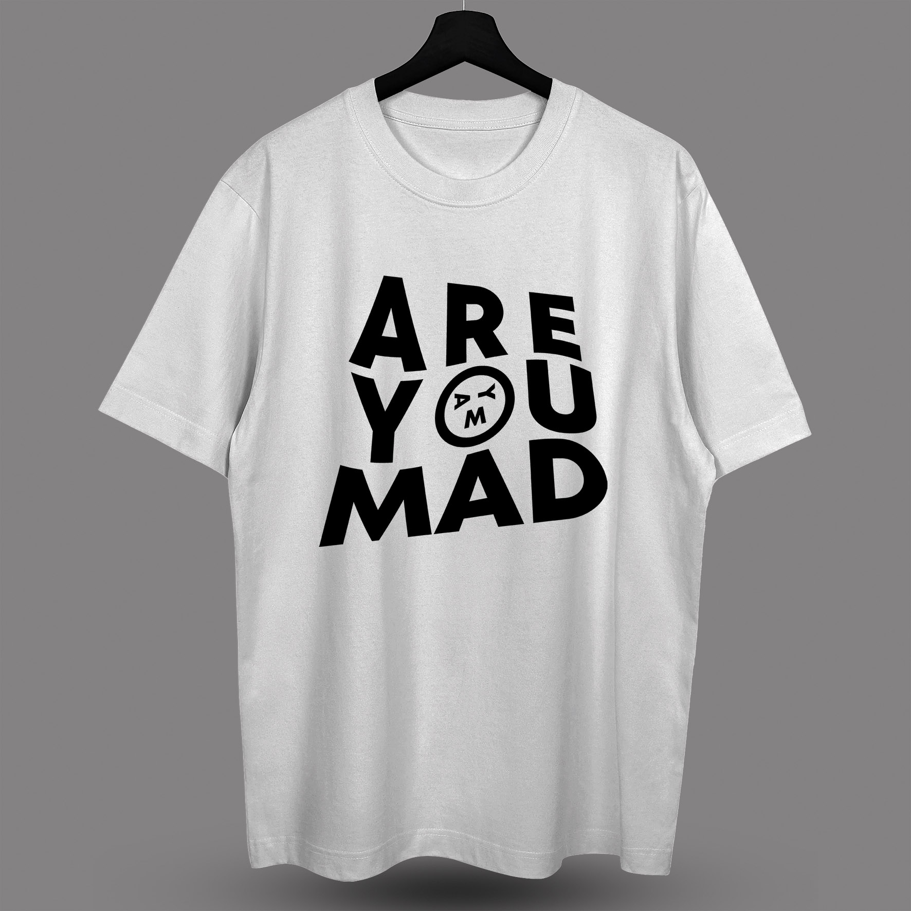 Футболка с принтом (Are you mad)