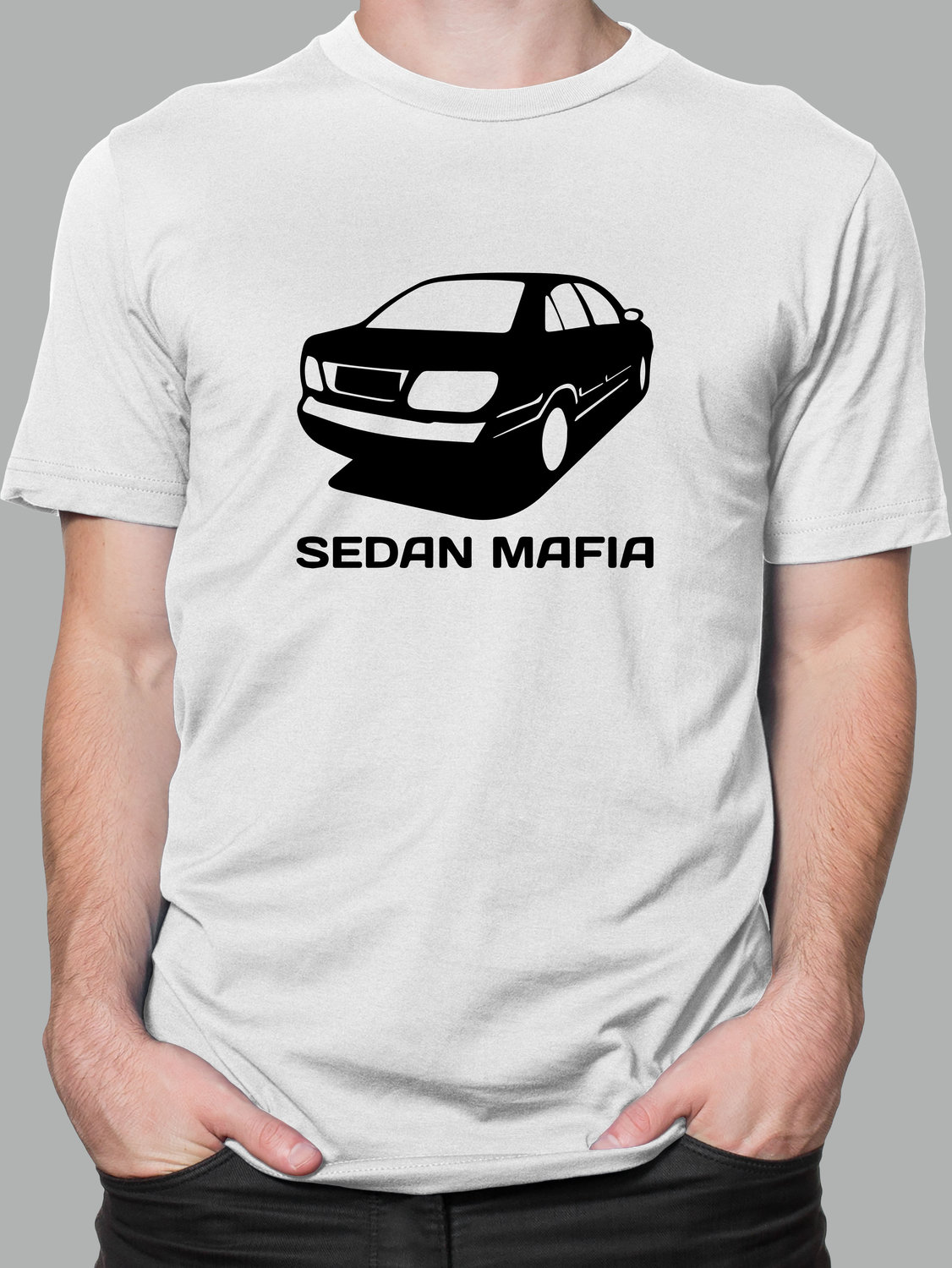 Футболка с Принтом "SEDAN" (WHITE)