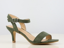 Босоножки на каблуке Classic and Mules - зеленые Босоножки на каблуке Classic and Mules - зеленые