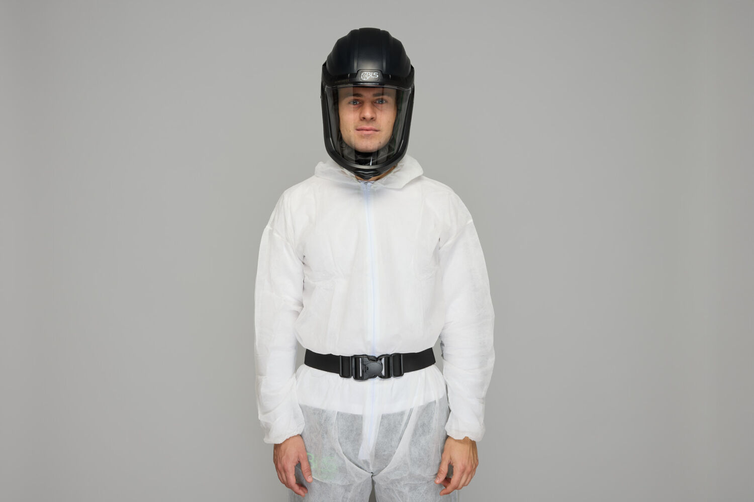 Защитный визор со встроенным шлемом для системы очистки воздуха с электроприводом BLS HV25 Защитный визор со встроенным шлемом для системы очистки воздуха с электроприводом BLS HV25