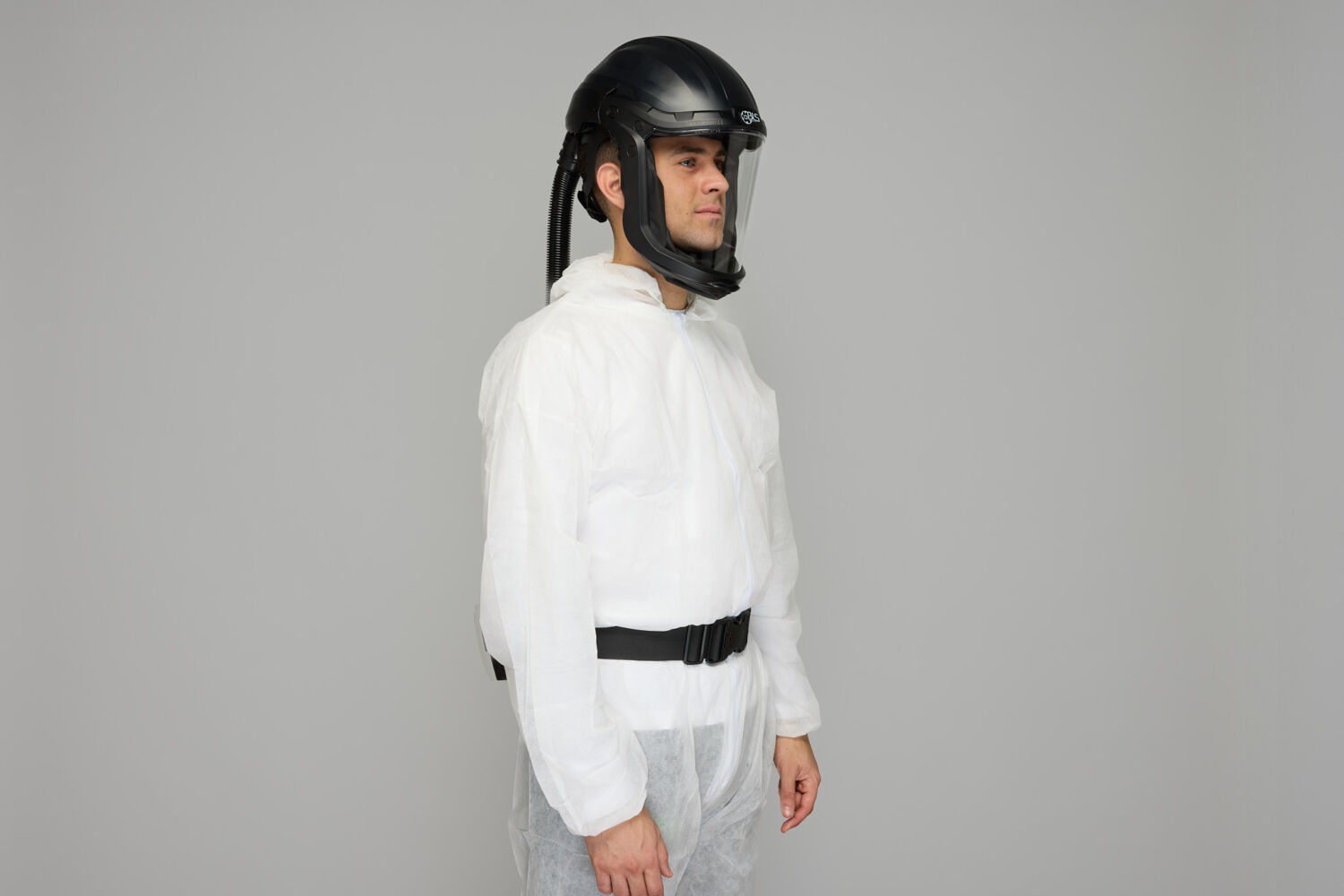 Защитный визор со встроенным шлемом для системы очистки воздуха с электроприводом BLS HV25 Защитный визор со встроенным шлемом для системы очистки воздуха с электроприводом BLS HV25