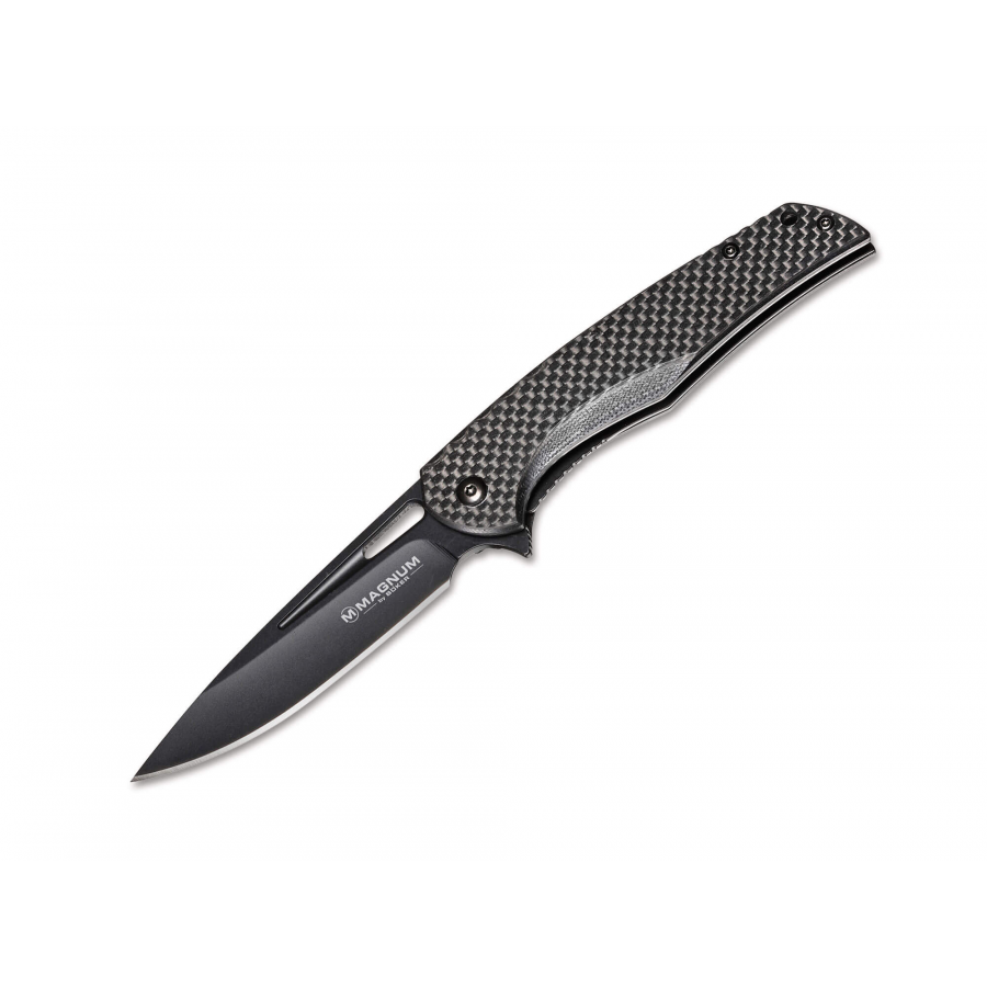 Cкладной нож BO-01RY703 Böker Magnum Black Carbon