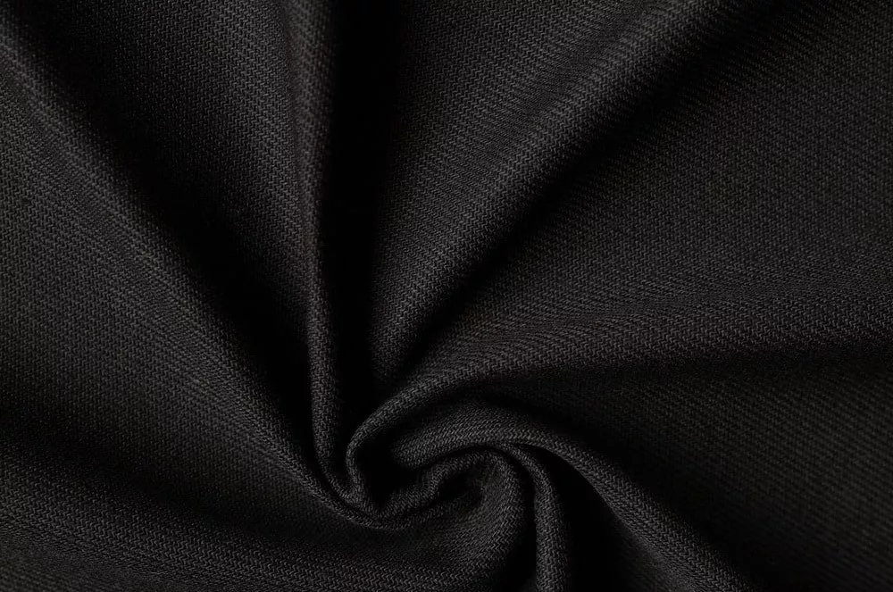 URAN-300 Black 910 (300gsm | 60% Cotton, 40% Polyester | Twill 2/2)