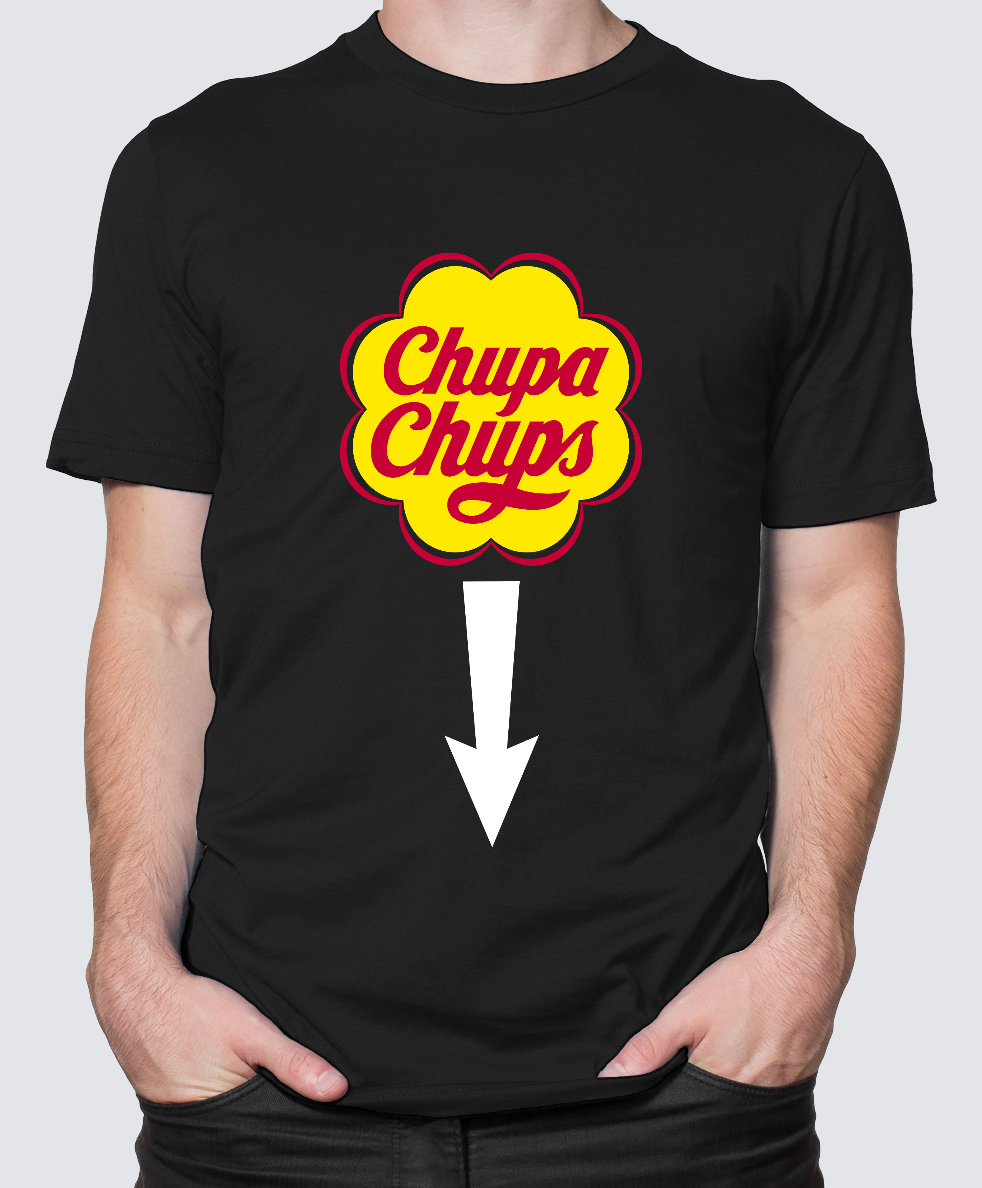 Футболка с Принтом "CHUPA CHUPS" (black)