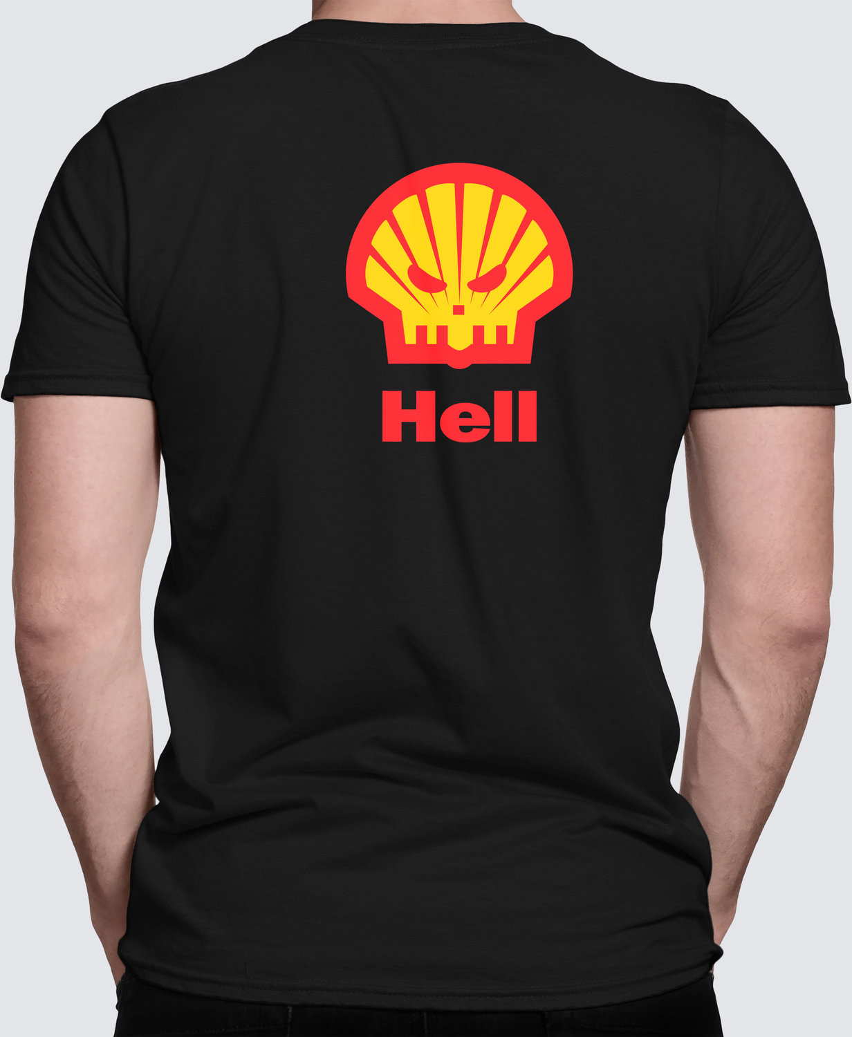 Футболка с Принтом "Hell"