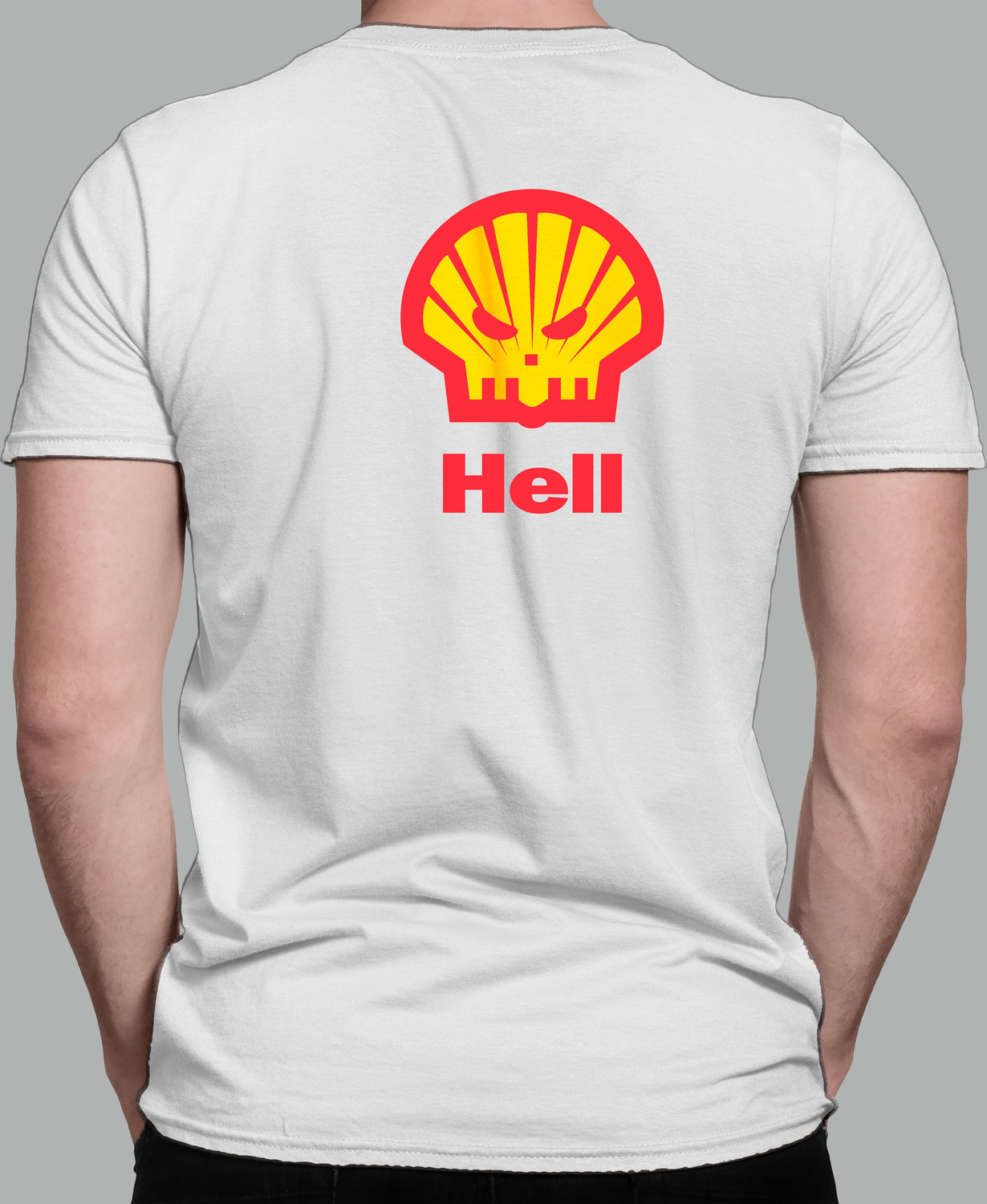 Футболка с Принтом "Hell"