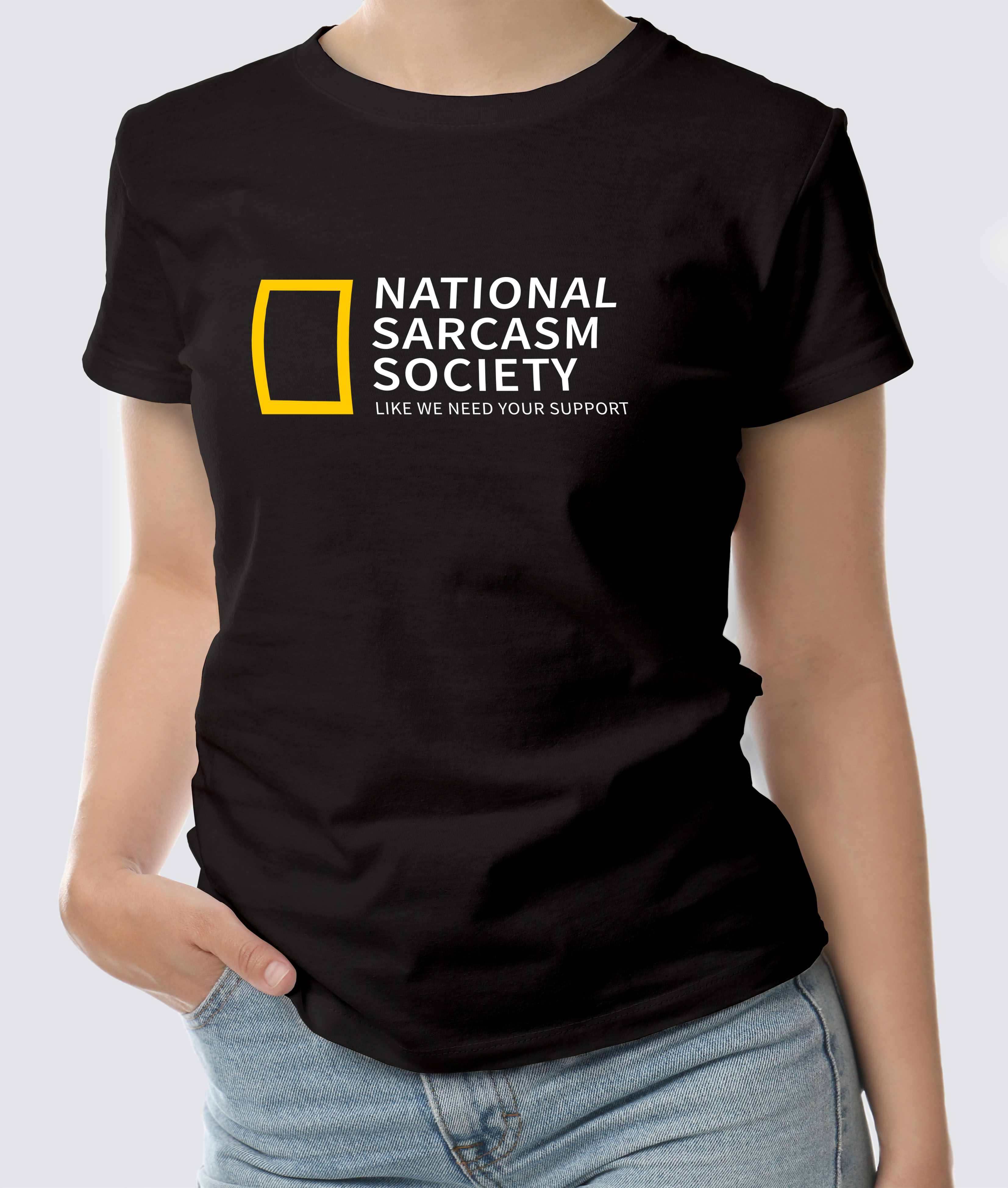 Футболка с Принтом "NSS" (BLACK)