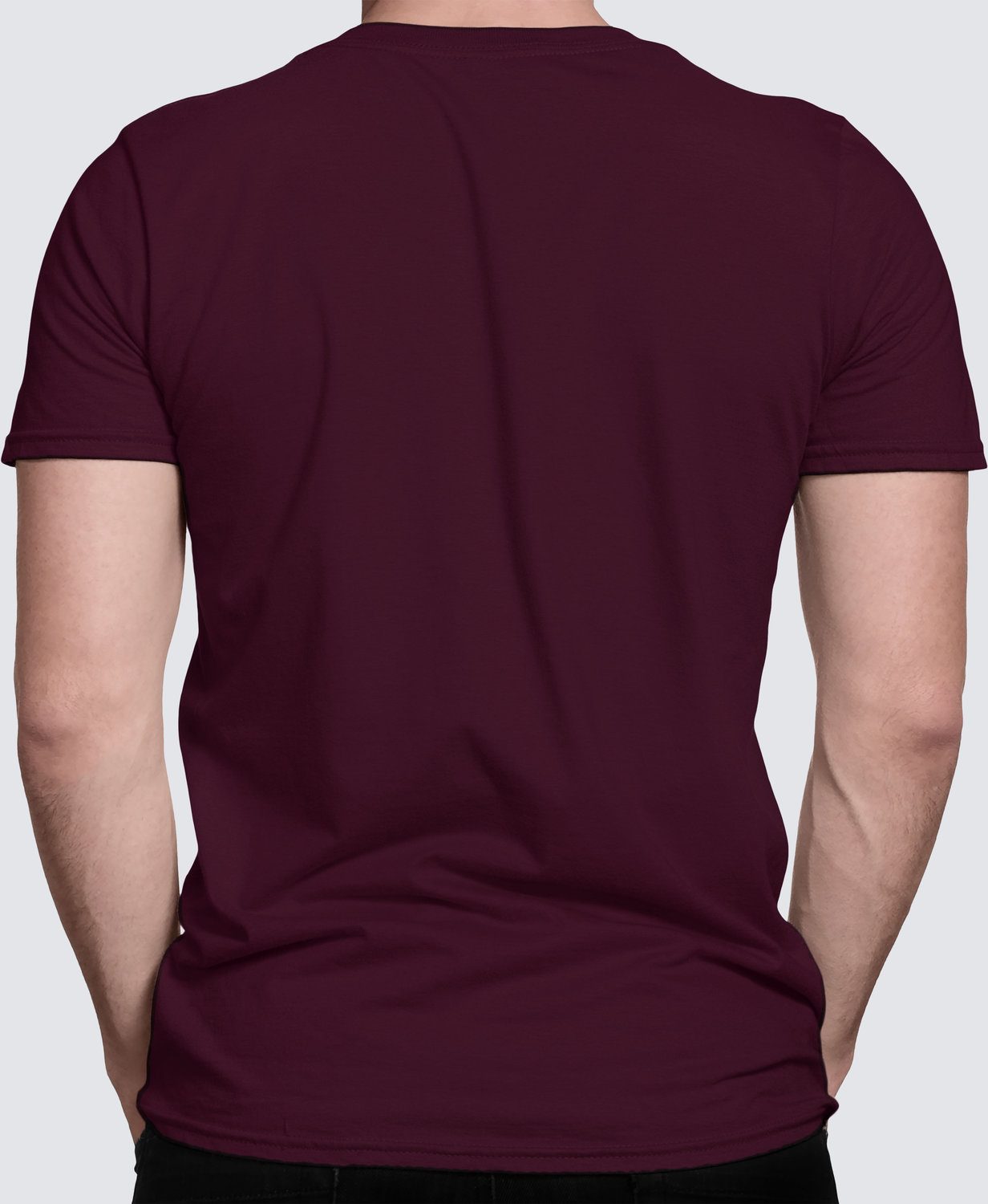 Футболка с Принтом "BOSSH" (Burgundy)