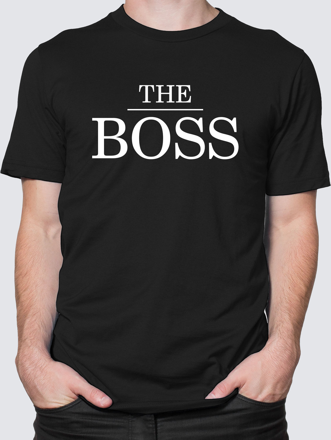 Футболка с Принтом "Boss"