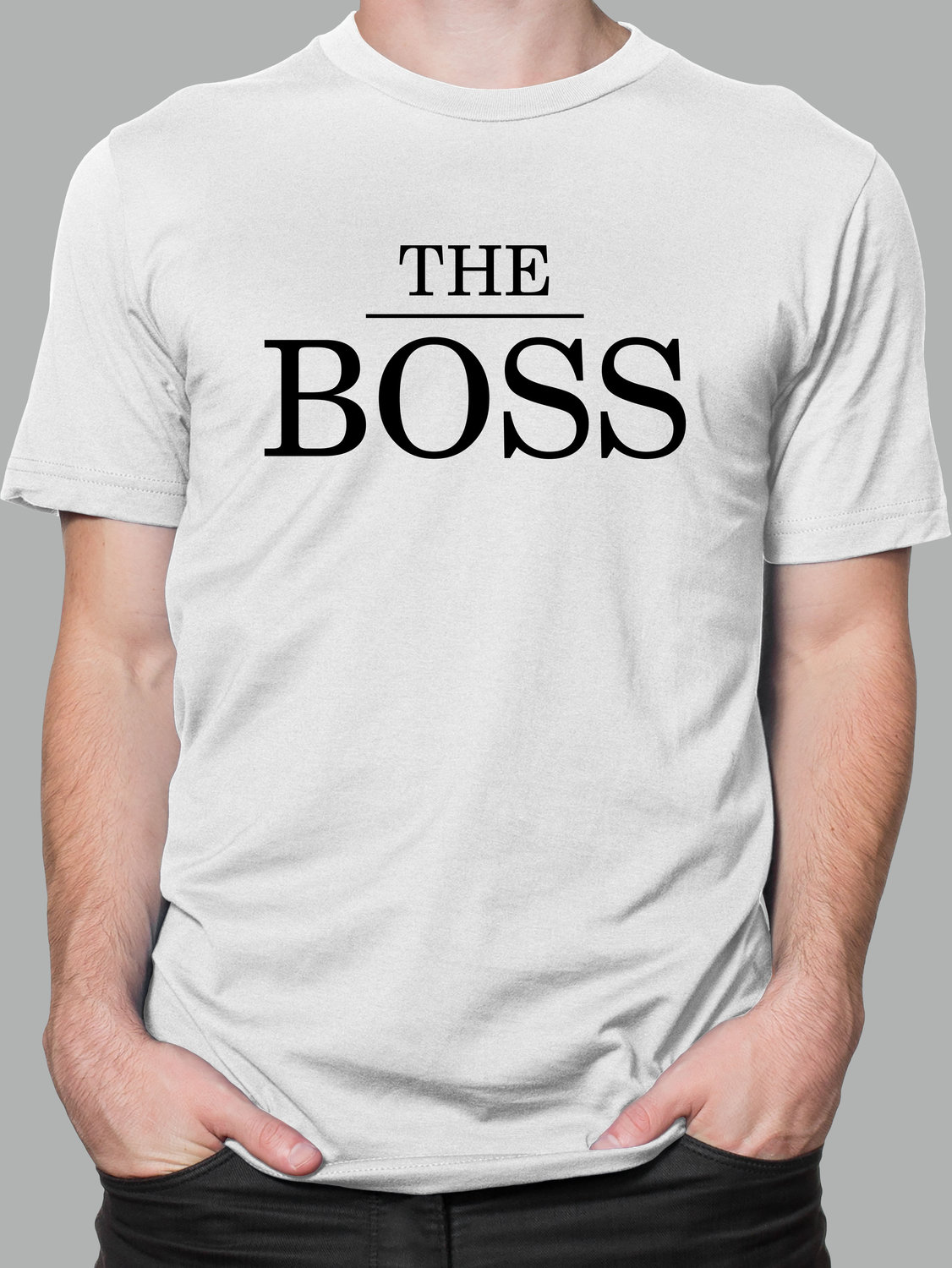 Футболка с Принтом "Boss"