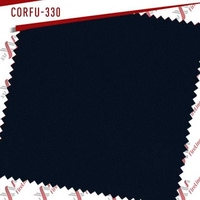 CORFU-330 330gsm DARK NAVY | 99% Cotton, 1% AS | Twill 3/1