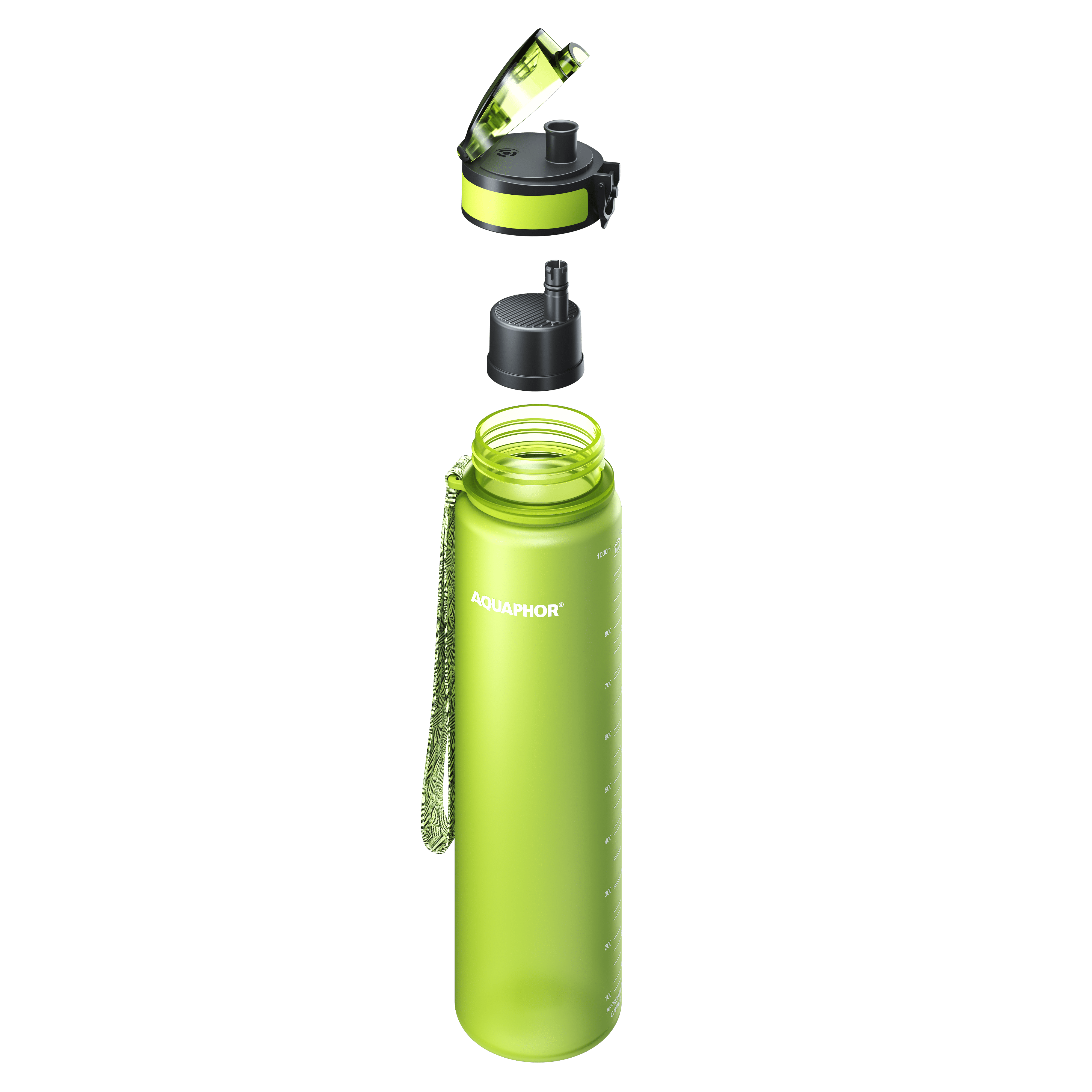Фильтр бутылка City 1000 ml (зеленый) Фильтр бутылка City 1000 ml (зеленый)