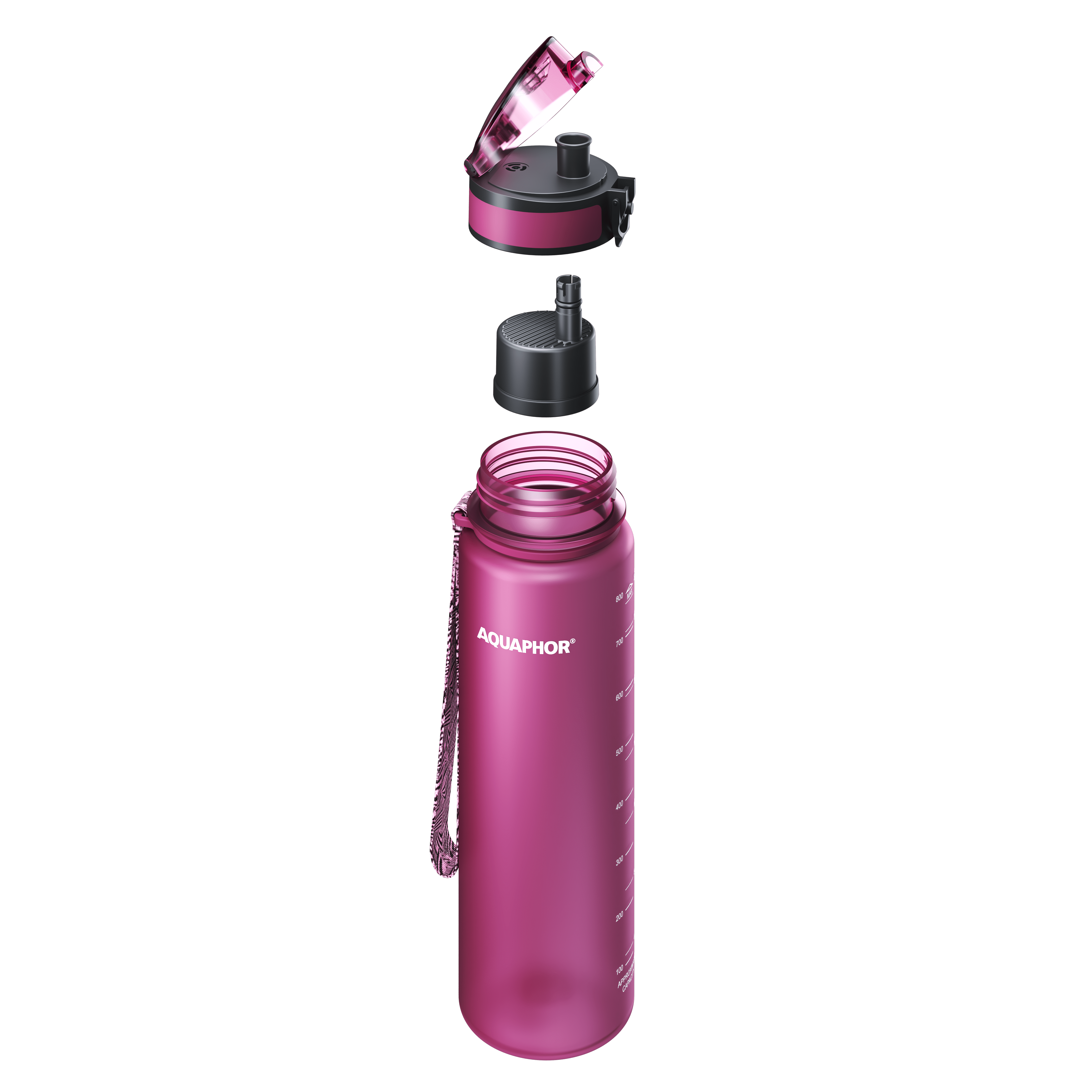 Фильтр бутылка City 800 ml (рубиновый) Фильтр бутылка City 800 ml (рубиновый)