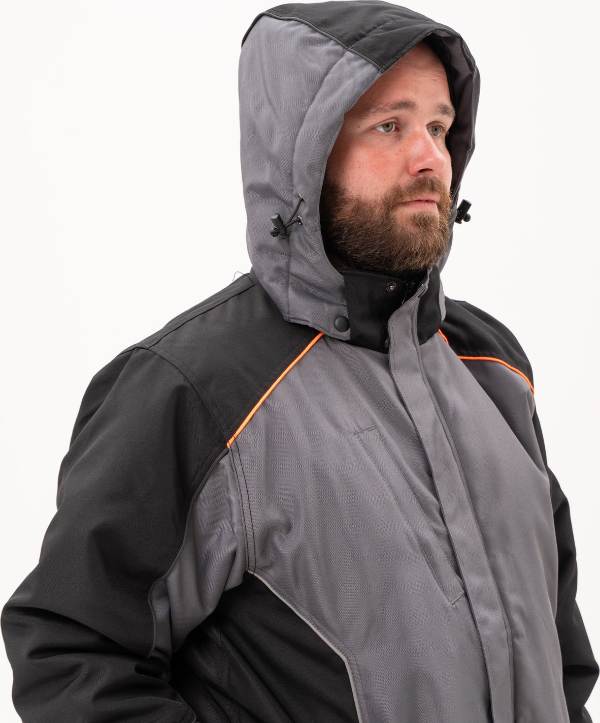 Куртка зимняя Professional winlong серая