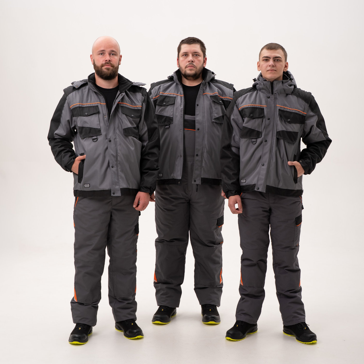 Зимняя куртка Professional Win OX - серая
