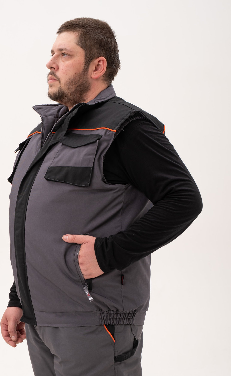 Зимний утепленный жилет Professional