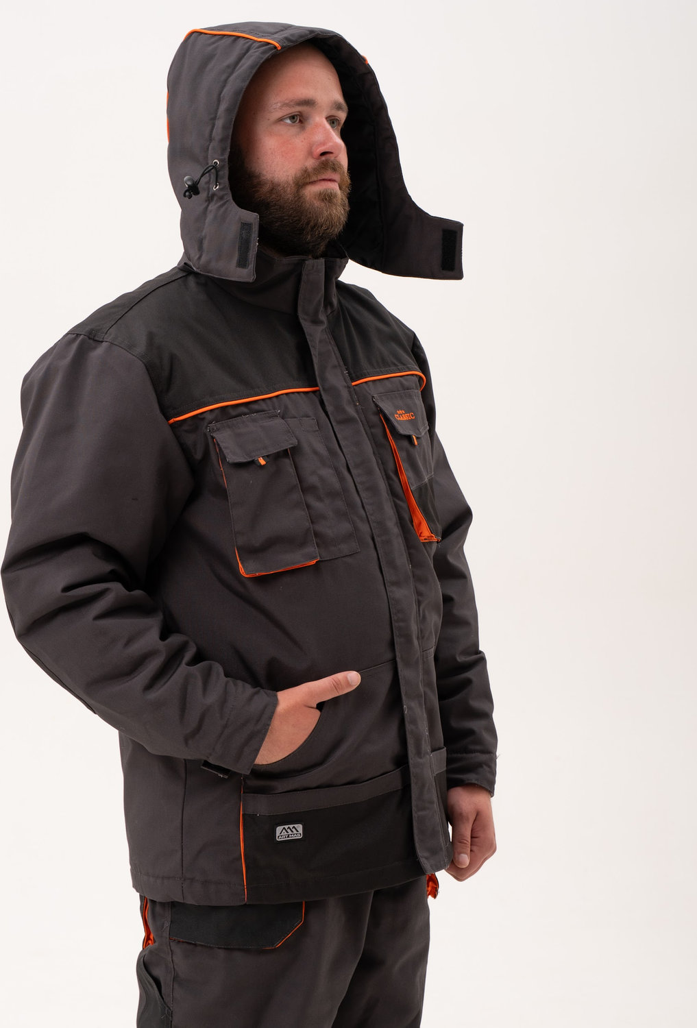 Куртка утепленная CLASSIC long с капюшоном