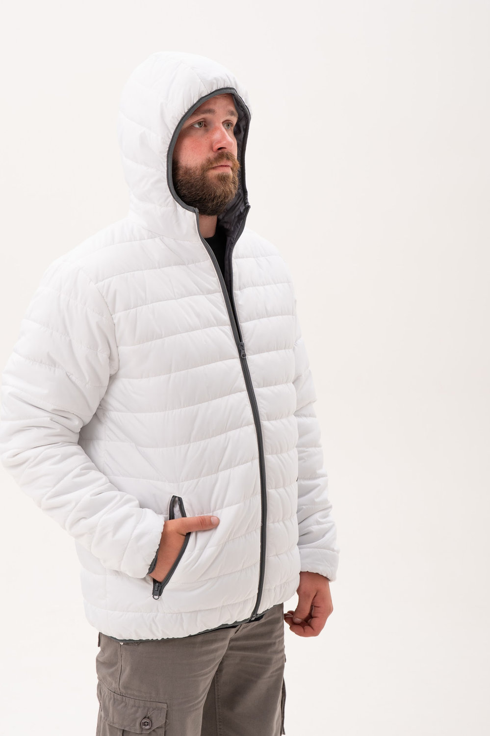 Легкий пуховик Max Neo - белый