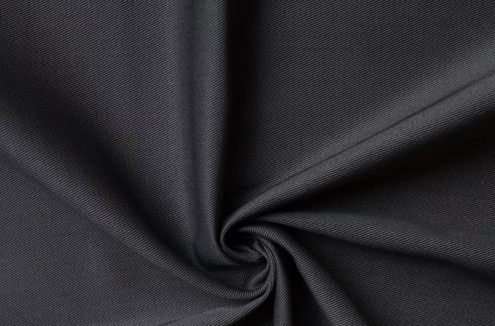 EGERIA-245 Dark Grey 906 (245gsm | 64% Polyester, 34% Cotton, 2% AS| Twill 3/1)