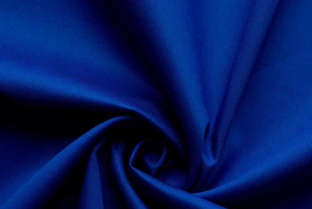 FIJI Royal Blue #128-04 (220gsm | 99% Cotton, 1% AS | Twill 2/1)