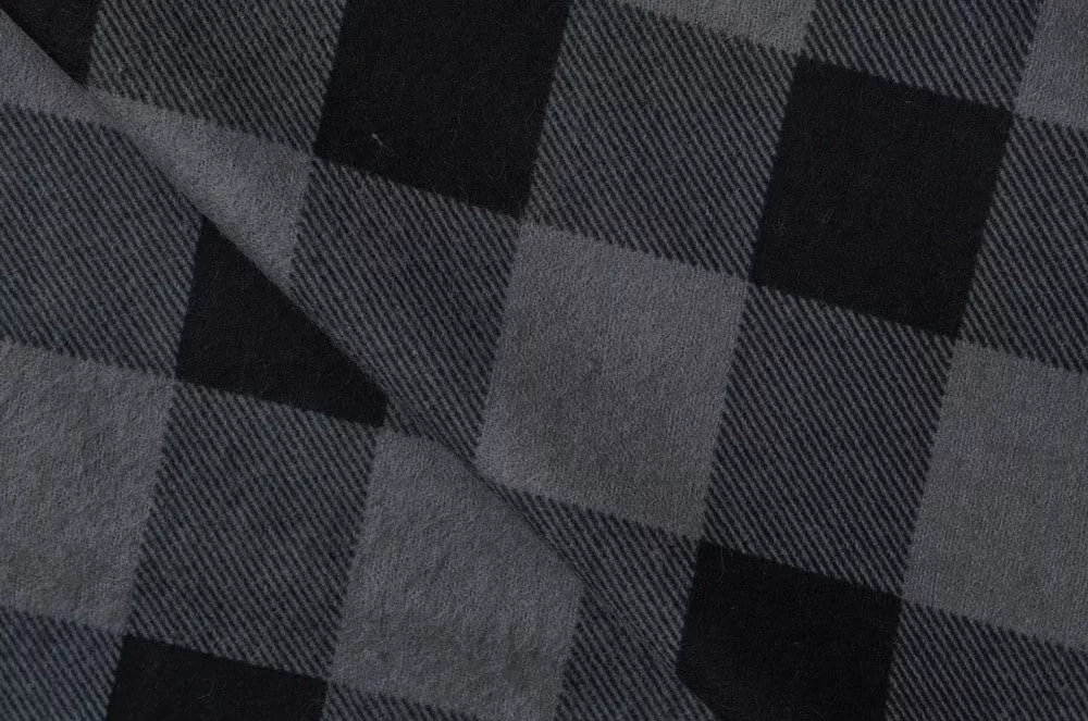 FLANELA-160 Check Grey 901 (160gsm | 100% Cotton| Plain 1/1) FLANELA-160 Check Grey 901 (160gsm | 100% Cotton| Plain 1/1)