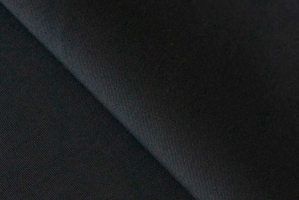 Forma-165, 65% polyester, 35% cotton, twill 2/1, 165 gsm, 150 cm, Black #1